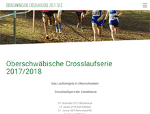 Tablet Screenshot of crosslaufserie-oberschwaben.de